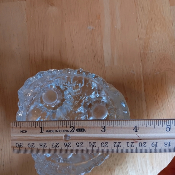 Glass Ice Cube Style Two Sided Votive looks like Costa Boda - Picture 5 of 7